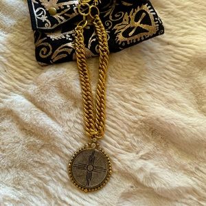 Virgins Saints & Angels necklace with Grande medallion